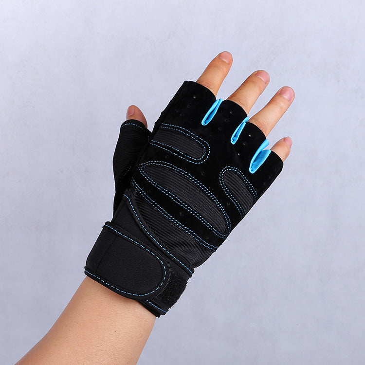 Non-slip wrist gloves